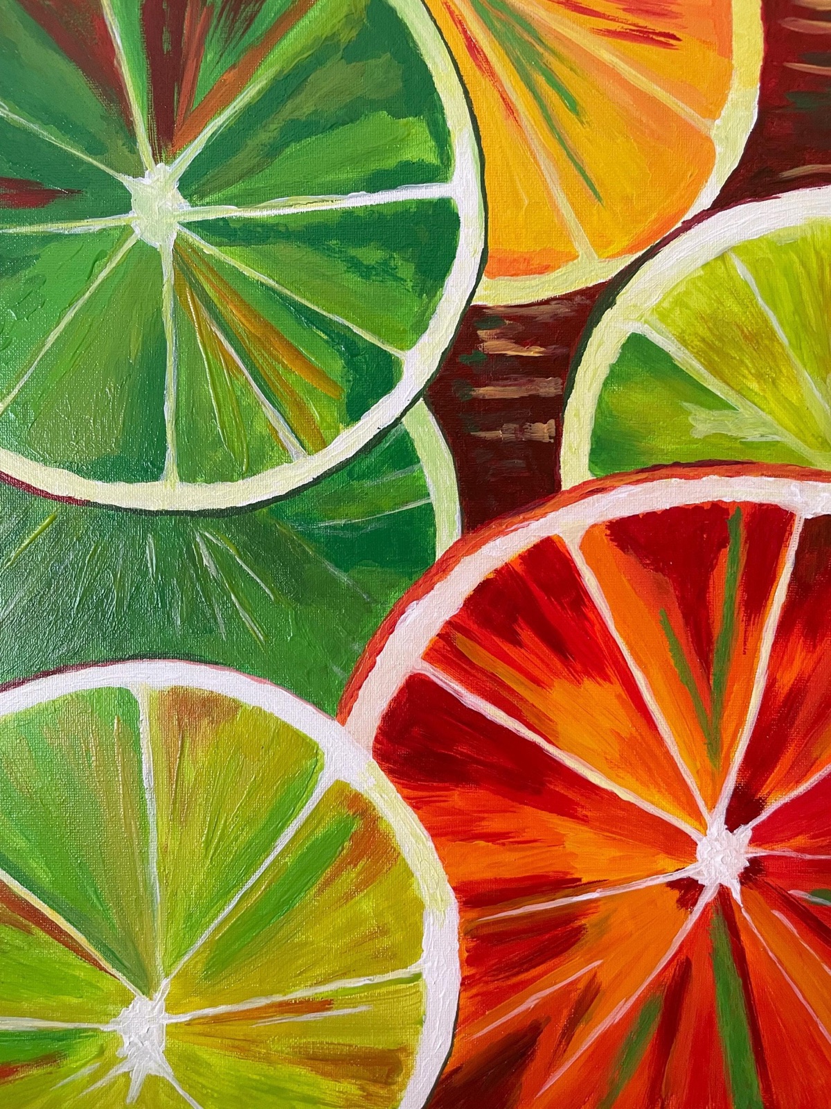 Œuvre originale Zestiny par Sanja Sodic – Pop & Fruité.
